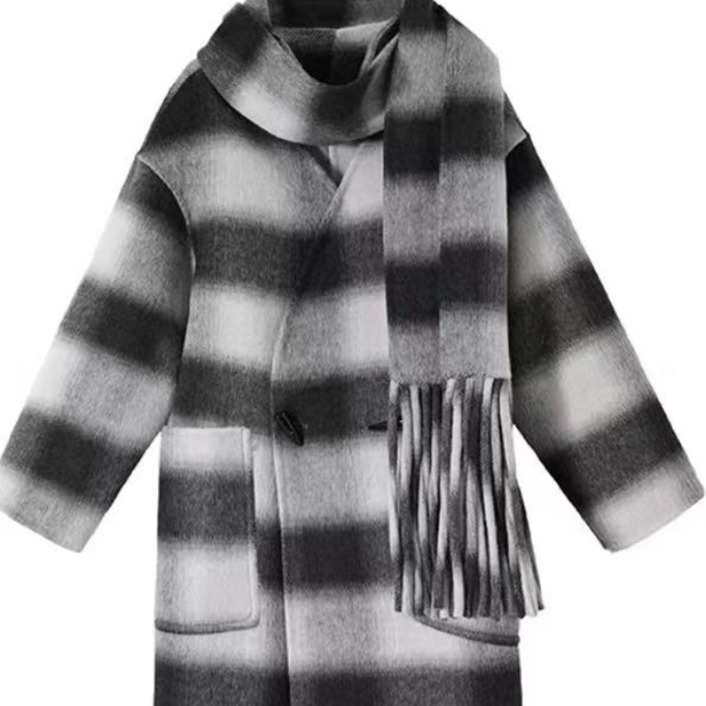 Double face wool coat